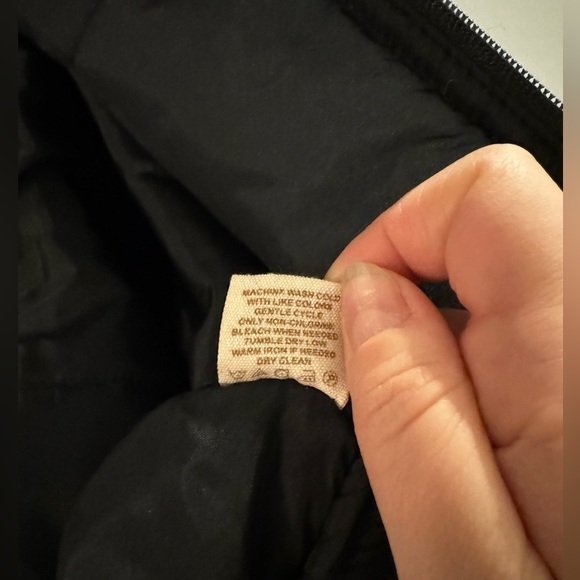 Free People Women's Blue & Black Dual Fabric Zip Up Vest Lighweight - Picture 5 of 7